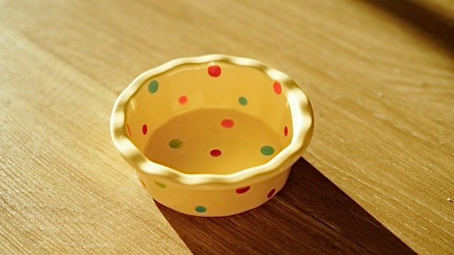 Bubble Barkie Colorful Polka Dot Pet Bowl