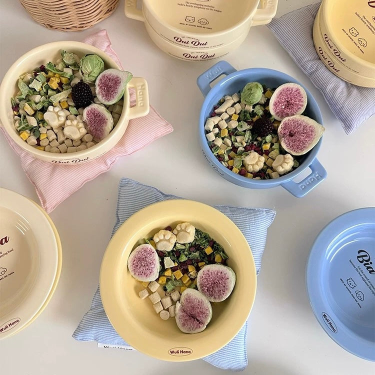 Wulihana Soft-Tone Pet Tableware