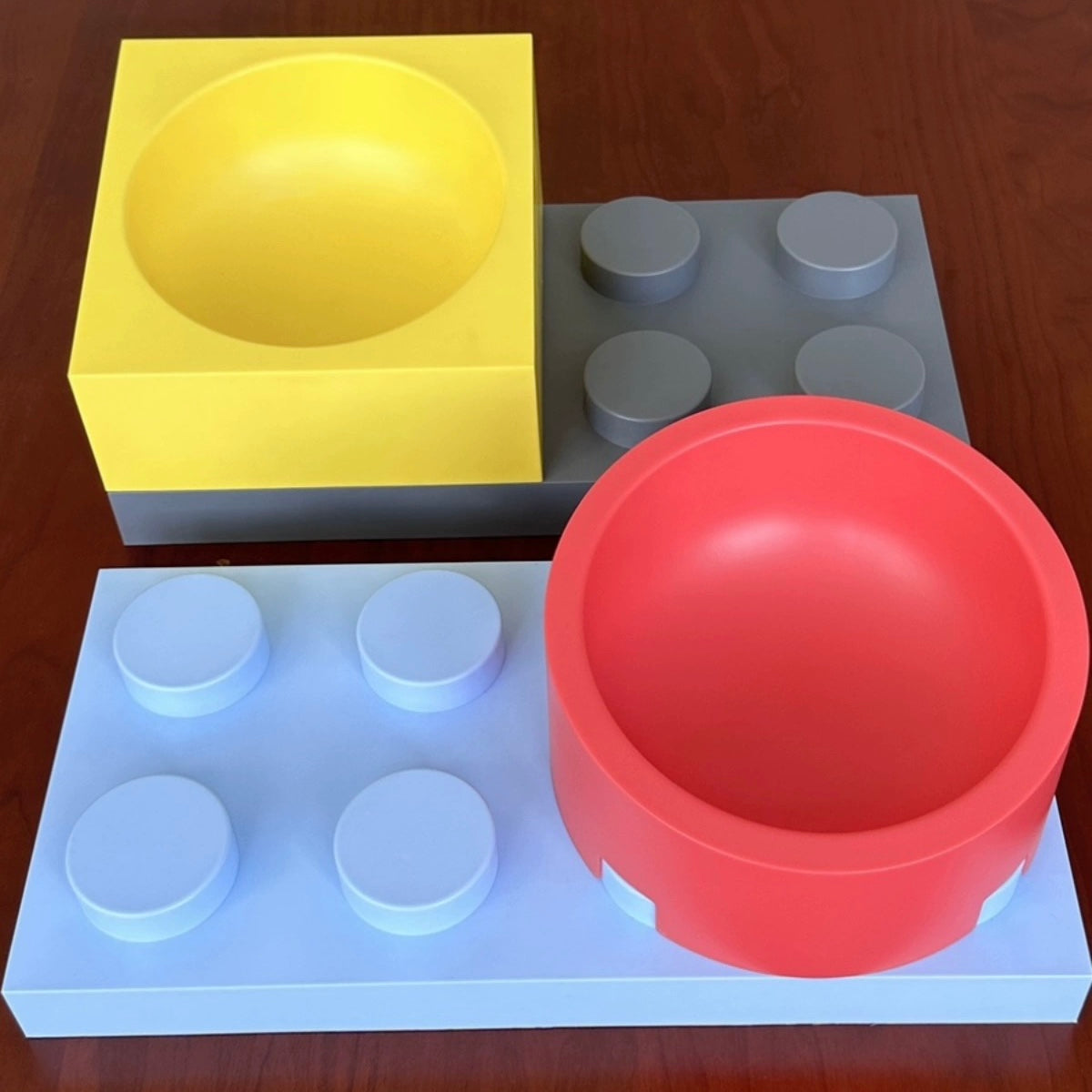 Modular Building Block Bowl Rack