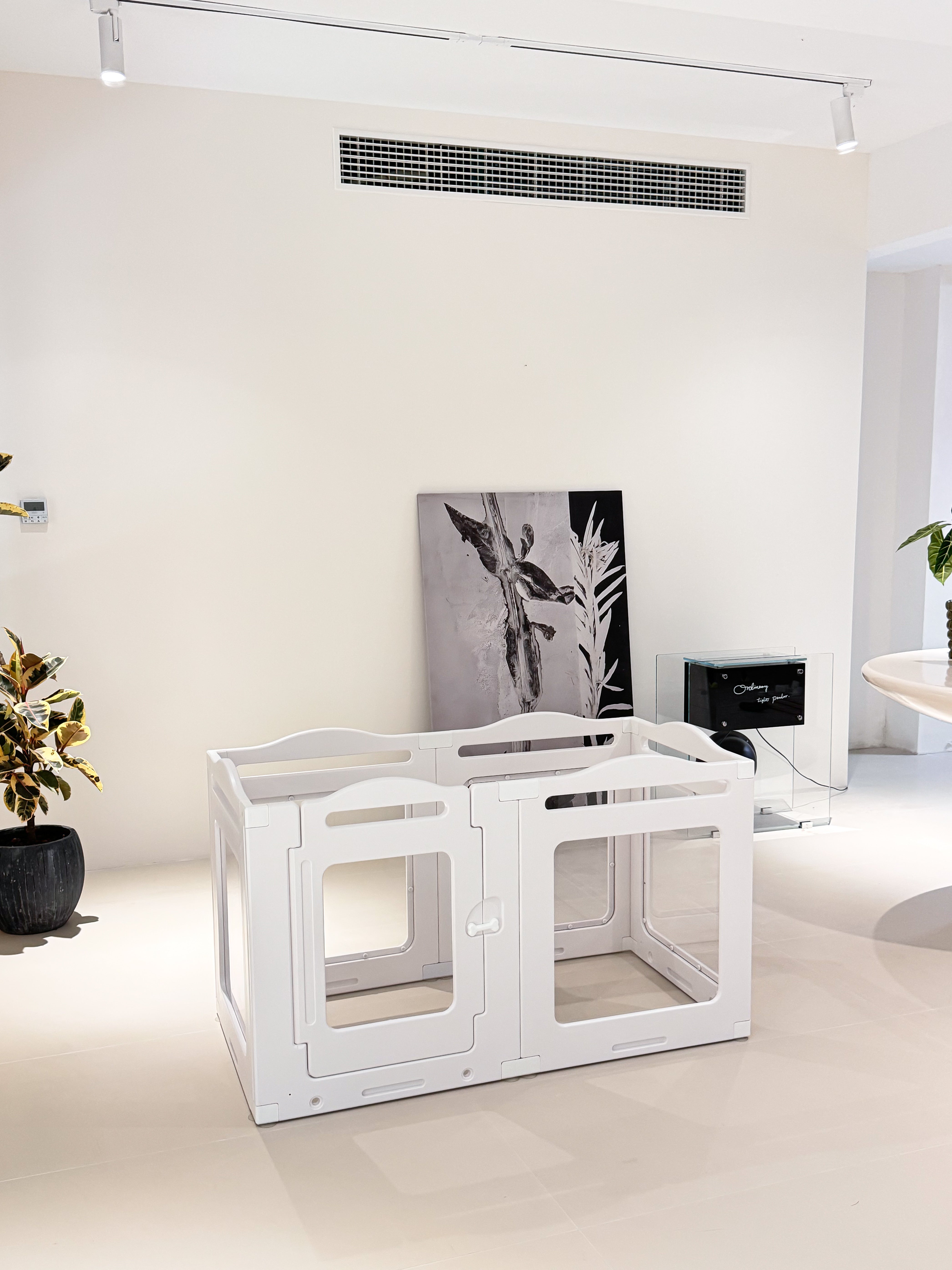 Transparent Acrylic Pet Pen Fence - Perfect for Dogs & Cats