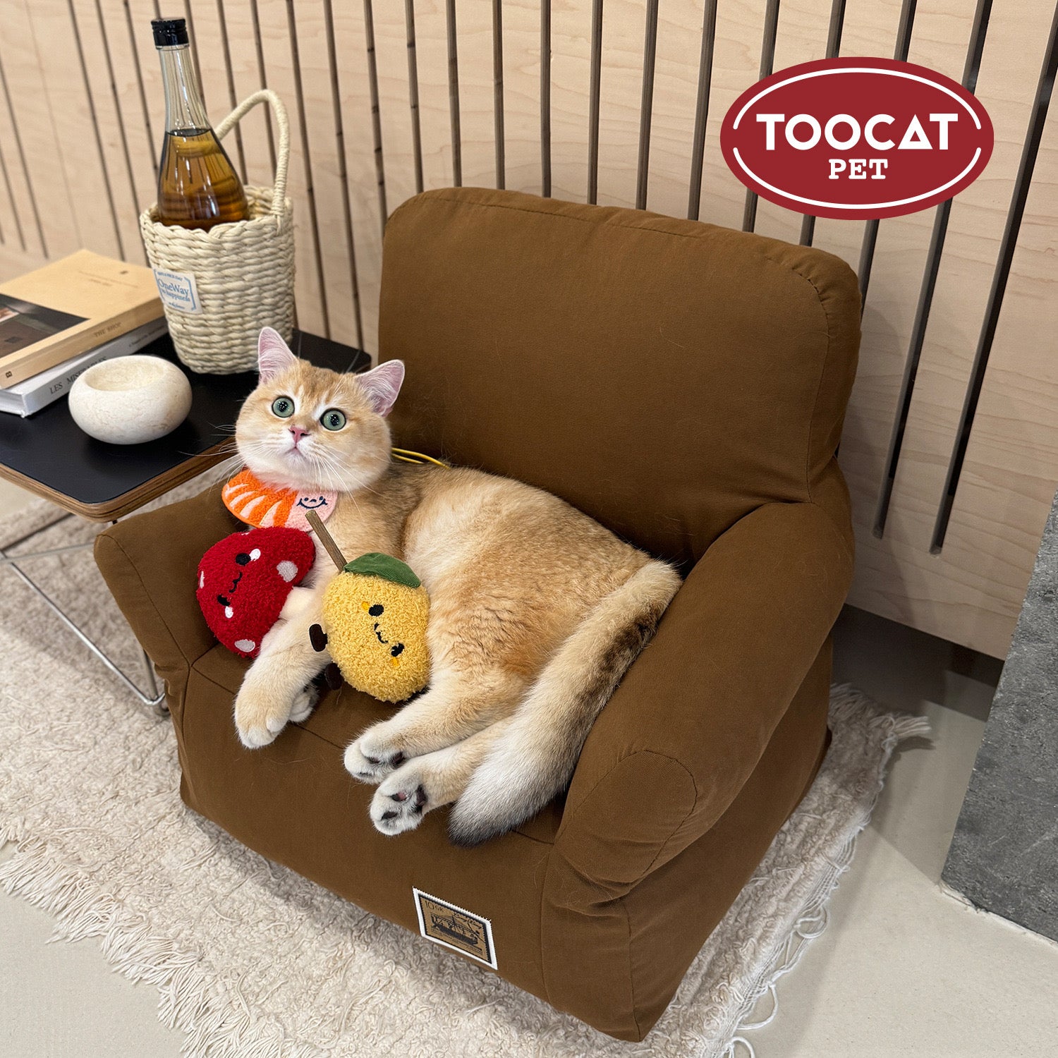 TOOCAT Korean-Style Washable Pet Sofa