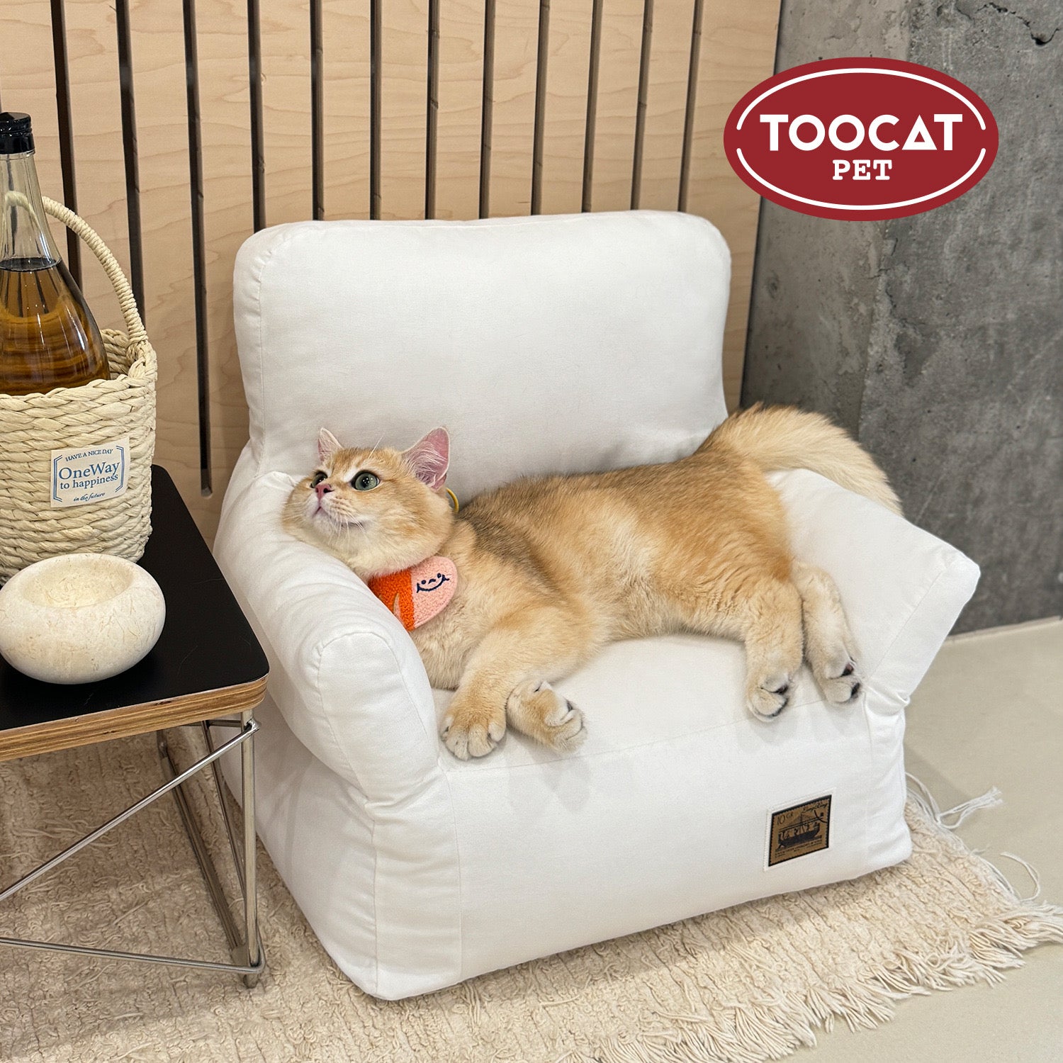 TOOCAT Korean-Style Washable Pet Sofa